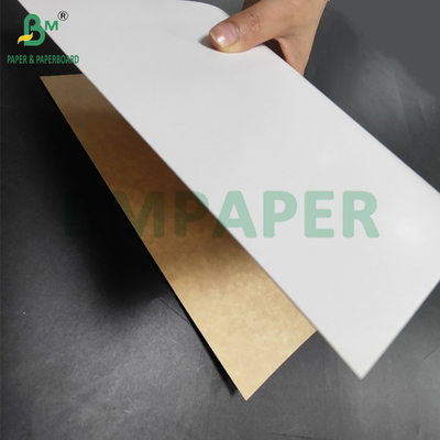350gm CKB Bạch bề mặt màu nâu Kraft Backpaper cho hộp salad 25' x 38'