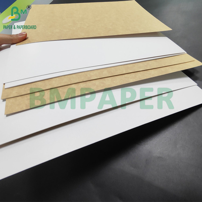 350gm CKB Bạch bề mặt màu nâu Kraft Backpaper cho hộp salad 25' x 38'
