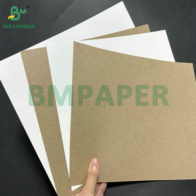 140 gram 170 gram giấy Kraft bìa phủ màu trắng để đóng gói quà tặng hộp 70 x 100cm