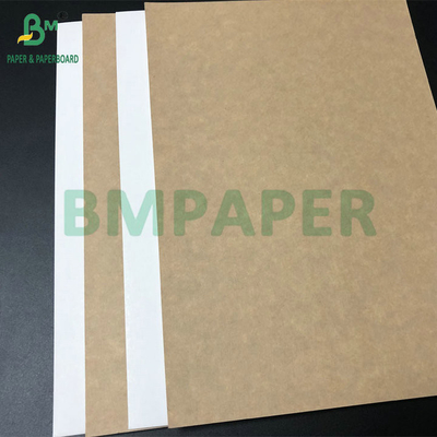 C1S đất sét phủ 295gm 325gm trắng trên Kraft Back Thẻ giấy cho hộp thực phẩm