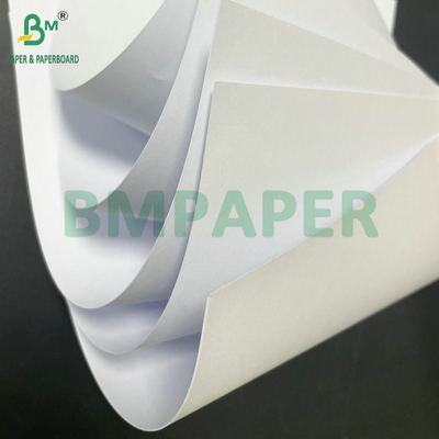 180gm 230gm Bảng giấy trắng không có chất liệu gỗ trong cuộn để sản xuất túi mua sắm