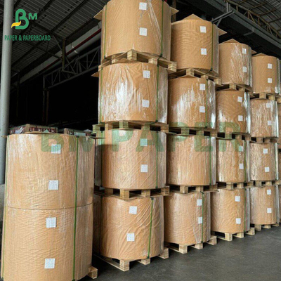 75gm 80gm Virgin Brown Kraft giấy cho túi xi măng cao mở rộng 90cm