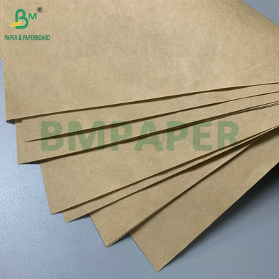 75gsm Tăng độ bền cao giấy Kraft màu nâu để làm ra vật liệu xây dựng túi giấy