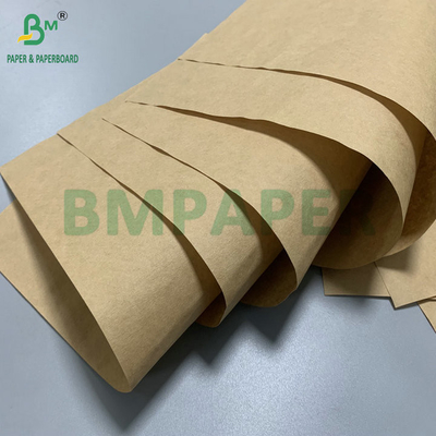 75gsm Tăng độ bền cao giấy Kraft màu nâu để làm ra vật liệu xây dựng túi giấy
