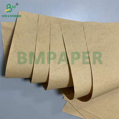 75gsm Tăng độ bền cao giấy Kraft màu nâu để làm ra vật liệu xây dựng túi giấy