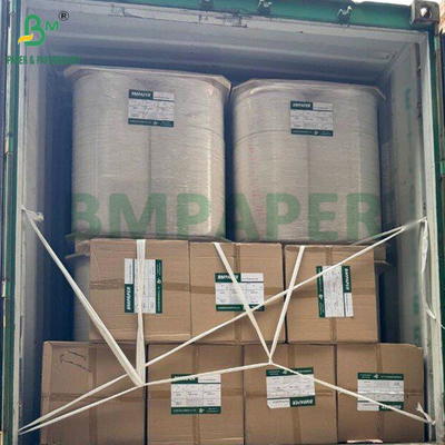24g 28g Bao bì rơm trắng Cuộn giấy 27mm Chiều rộng 6000m Chiều dài