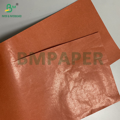 Giấy kraft sọc màu đỏ 42gm để bọc trái cây Wax một mặt Giấy hạng thực phẩm nhẹ