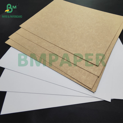 250gm 350gm Bảng tái chế phủ phủ giấy CRB cho hộp bánh mì Độ cứng