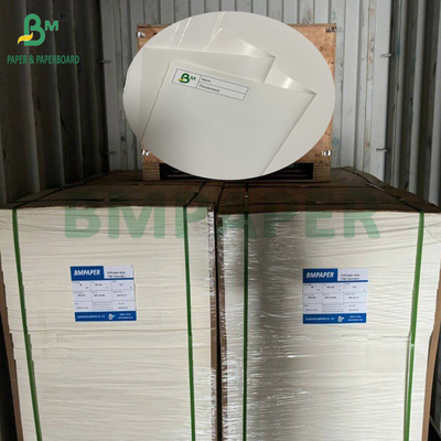 58gsm 60gsm LWC nhẹ phủ giấy trắng hình dạng hai mặt bóng