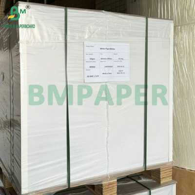 60# Gloss Finish Một mặt phủ giấy C1S Bảng in nhãn trắng
