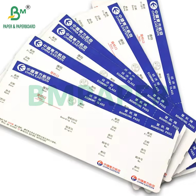 175g Thermic Airline Custom Vé máy bay Khả năng lên máy bay Bảng giấy 18,8cm x 8,3cm