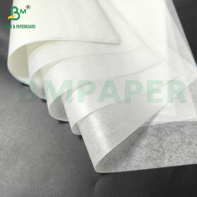 40 GSM White Waxed Paper Rolls Waxed on Both Sides Kháng dầu