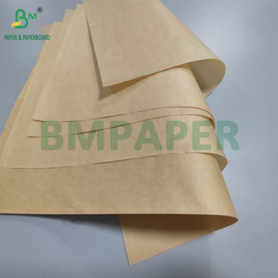 40g 50g Không dính giấy nướng lò màu nâu cho máy nướng không khí Liner chống mỡ
