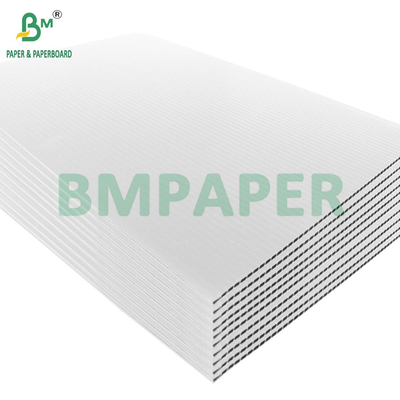 1.5MM 3 lớp White corrugated board cho hộp mỹ phẩm Liner E Flute 69 x 99CM