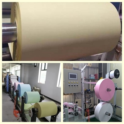 55gsm NCR giấy laser kỹ thuật số giấy không carbon màu trắng CB màu hồng CF màu hồng