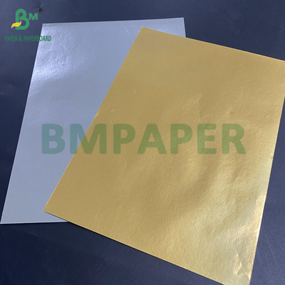 70g giấy nhãn bia kim loại hóa nhôm phủ 1 mặt trắng