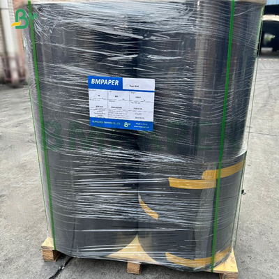 60g giấy rơm sọc đỏ tất cả màu đen giấy trên cuộn 600mm 620mm