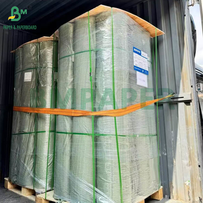 Nhãn hiệu Kraft có thể giặt có kết cấu P0.55mm 150cm X 100m 50maper Rolls For Jeans
