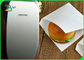 Tùy chỉnh 28g trắng cấp thực phẩm giấy sáp / giấy kraft cho thực phẩm đóng gói