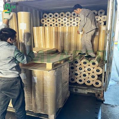 Bảng giấy làm thịt màu hồng không tẩy trắng không sáp giấy hút thuốc không phủ