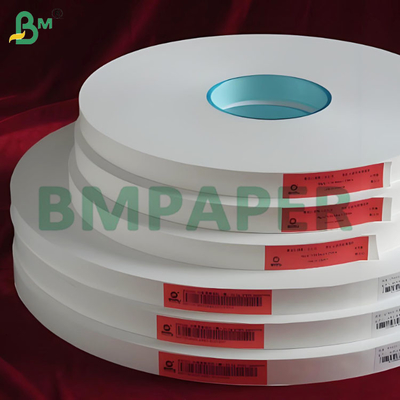 22-53mm White Food Safe Straw Packaging Kraft Paper Rolls có thể in