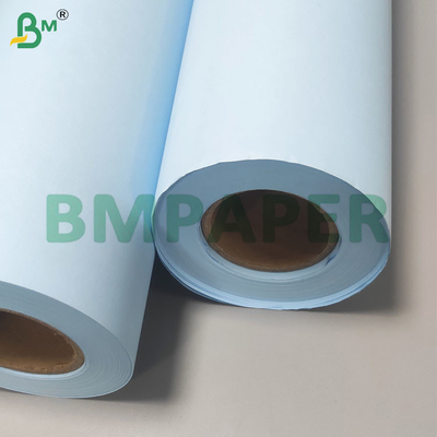 Cuộn giấy phác thảo hai mặt màu xanh dương cho kỹ thuật và vẽ CAD