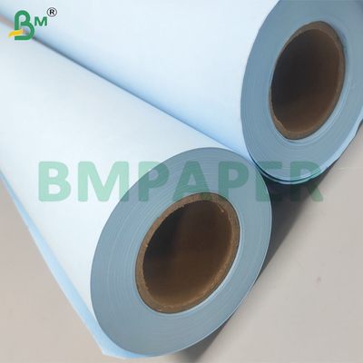 Cuộn giấy phác thảo hai mặt màu xanh dương cho kỹ thuật và vẽ CAD
