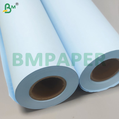 Cuộn giấy phác thảo hai mặt màu xanh dương cho kỹ thuật và vẽ CAD