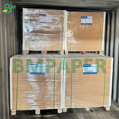 Brown Kraft Back Board 270gsm 350gsm Bảng mang lớp phủ trắng