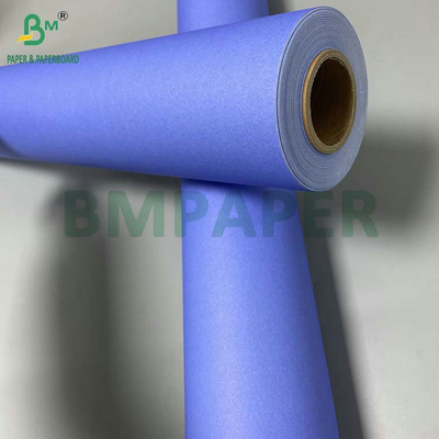 610mm x 50m A0 A1 80GSM Màu tím màu xanh dương CAD Plotter Paper Roll