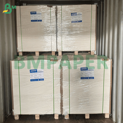 Bảng giấy bìa không sơn màu trắng 100lb sáng siêu mịn