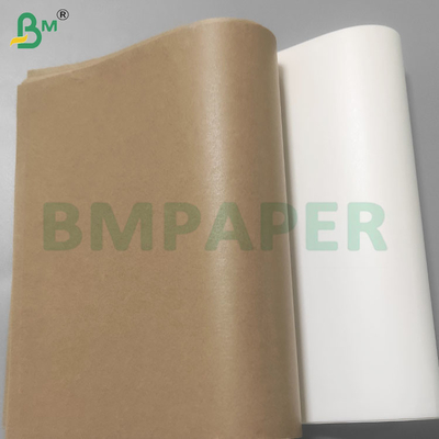 30gm Brown Greaseproof Double Side Silicone phủ giấy cuộn