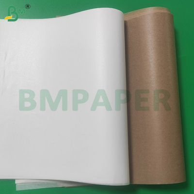30gm Brown Greaseproof Double Side Silicone phủ giấy cuộn