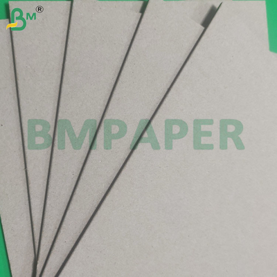 2mm tái chế bột bột cứng cao hai mặt tấm giấy giấy màu xám