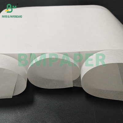 38gm 40gm không in giấy Kraft trắng chống cỏ Hamburger / giấy bọc gạo 285 × 295mm