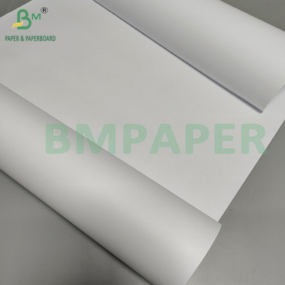 20"* 50yard 20lb 2" Core trắng CAD giấy trái phiếu cho kỹ thuật vẽ