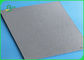 Tái chế bột giấy 3mm hai mặt không tráng phủ tấm bảng màu xám với màu xám trở lại để đóng gói