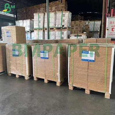 Giấy nghệ thuật phủ một mặt bóng cao 70gsm Để áp dụng nhãn