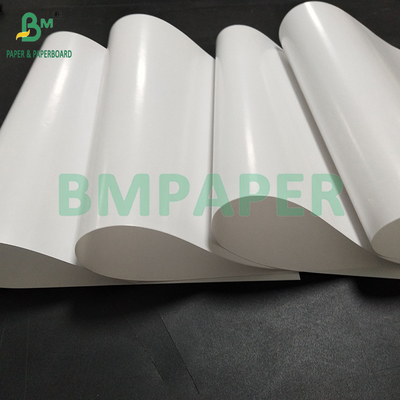 70gm 90gm C1S Bảng giấy mượt để làm nhãn 50mm cuộn