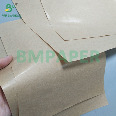 30gm 50gm MG Brown Kraft túi đóng gói thực phẩm giấy chống mỡ