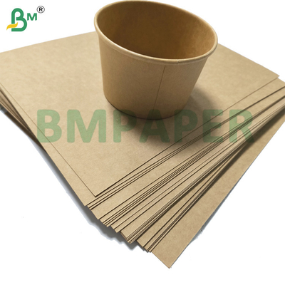 Sản xuất giấy PE màu nâu Cupstock giấy Sức mạnh và độ bền cho cốc