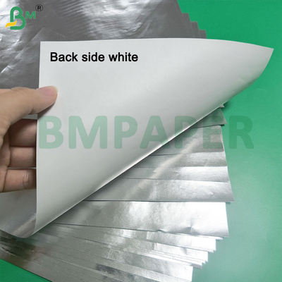 Bảng giấy kim loại màu bạc cho chai bia nhãn sức mạnh ướt