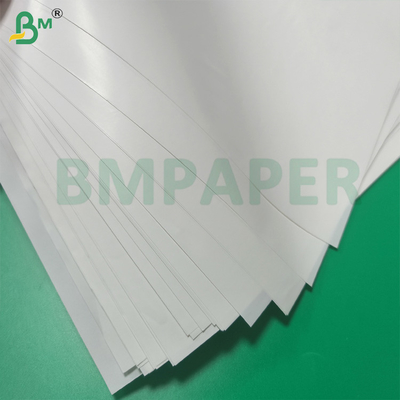 70gm Một mặt giấy nhãn phủ bóng Sức mạnh ướt Màu trắng cao