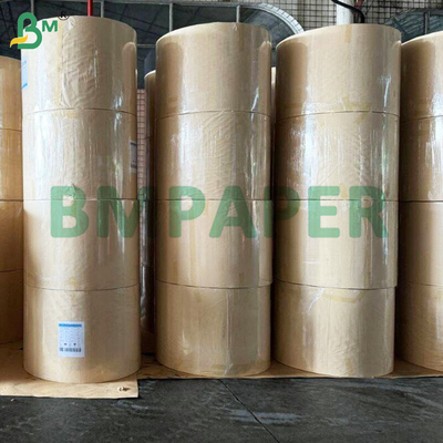 70gm Một mặt giấy nhãn phủ bóng Sức mạnh ướt Màu trắng cao