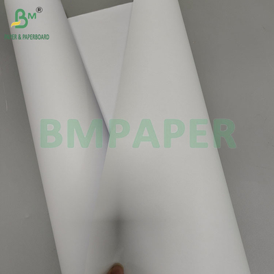 20LB giấy bón màu trắng Inkjet để làm cho kỹ thuật vẽ Plotter Roll