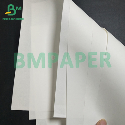 120gm Độ bền kéo cao 100% Bạch Kraft giấy để làm túi treo