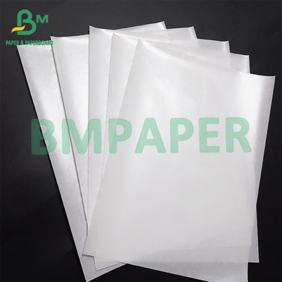 30GSM 50GSM 15PE Glossy Coat White Kraft Paper Food Packing Bag
