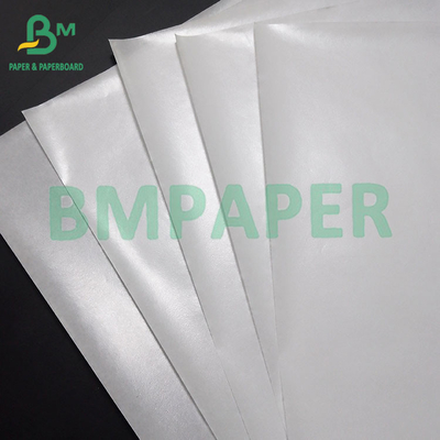 30GSM 50GSM 15PE Glossy Coat White Kraft Paper Food Packing Bag