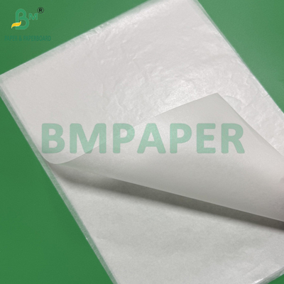 Bảng giấy phủ silicone hai mặt màu trắng 40gm 60-150cm Vòng giấy chống nước chống mỡ