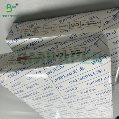 NCR 56G 60G 76G Hình ảnh đen giấy sao chép không cacbon trong cuộn trong tờ trong Ream